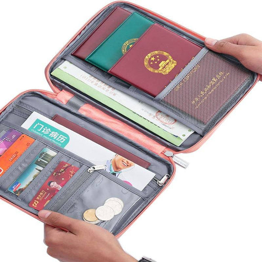 Hot Travel Wallet Family Passport Holder Creative Waterproof Document Case Organizer Travel accessories Document Bag Cardholder - Pear & Park