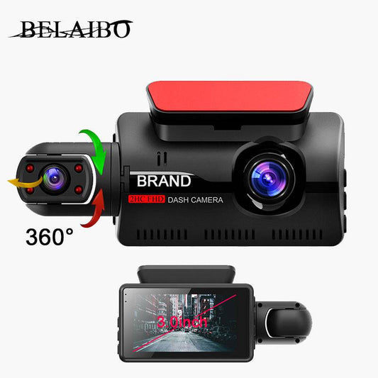 2 Lens Car Video Recorder HD1080P - Pear & Park