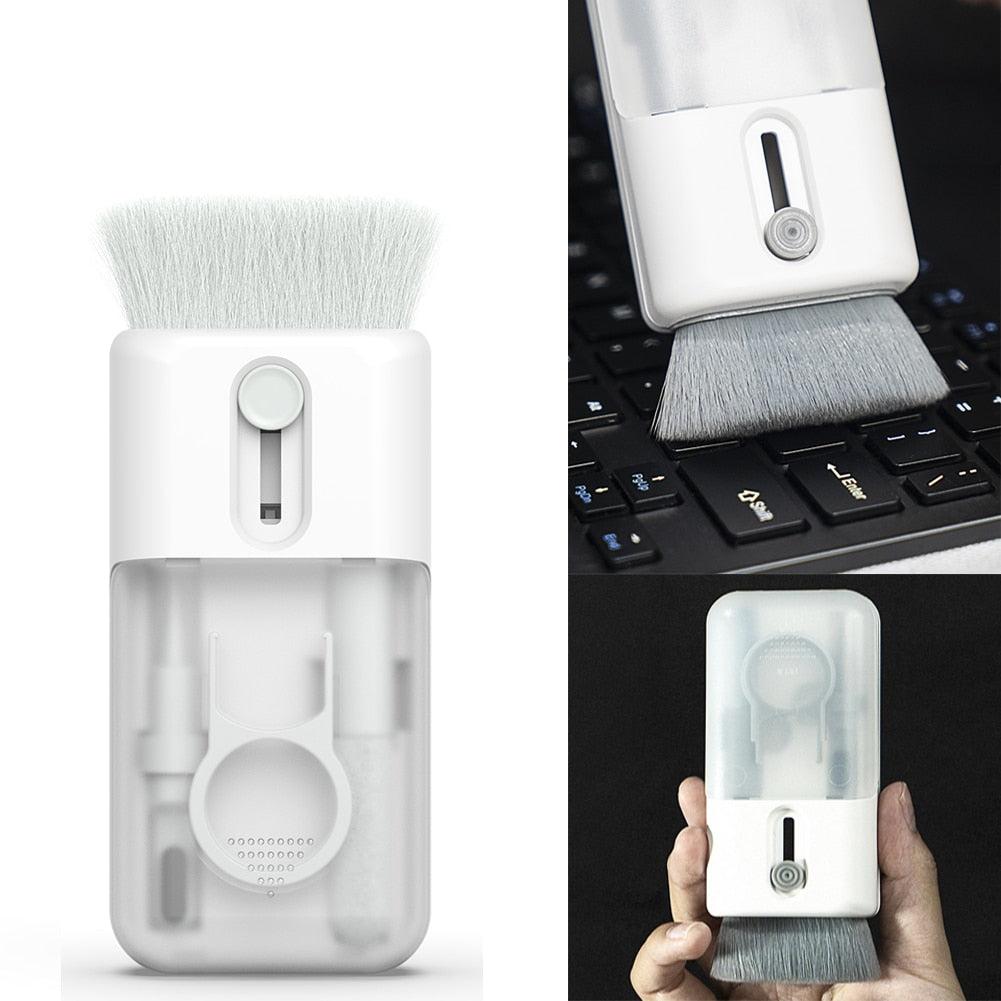 Multifunctional Cleaner Kit for Airpods Earbuds Cleaning Pen brush Blu –  Pear & Park